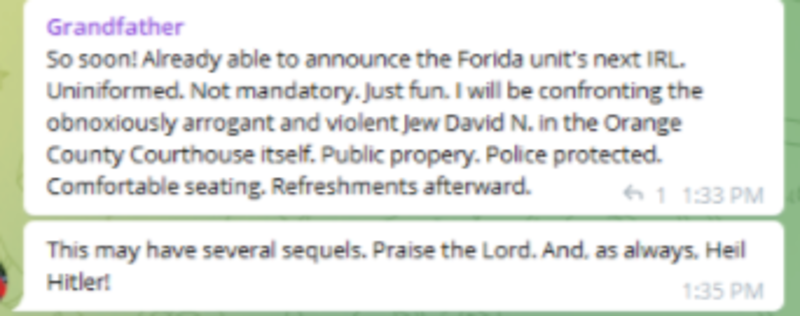 Unmasking a Florida-Based Neo-Nazi “Grandfather”