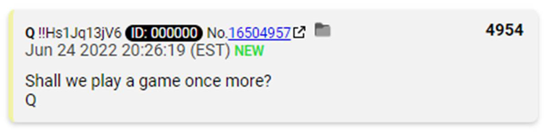 After 18-Month Hiatus, New QAnon Posts Surface