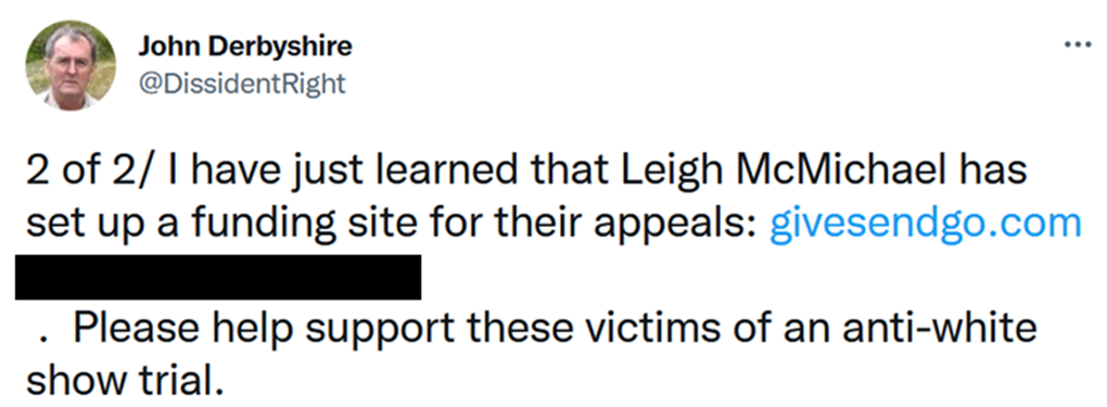 White Supremacists are Supporting the Appeals of Ahmaud Arbery’s Killers
