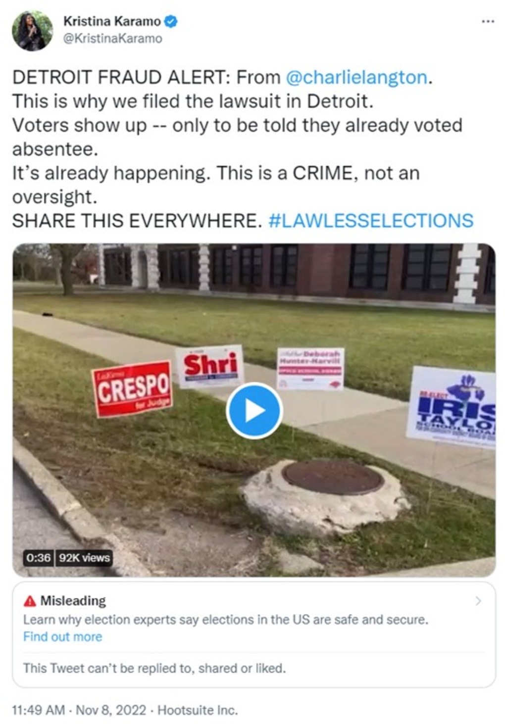 2022 Midterm Elections: Unpacking False and Misleading Narratives