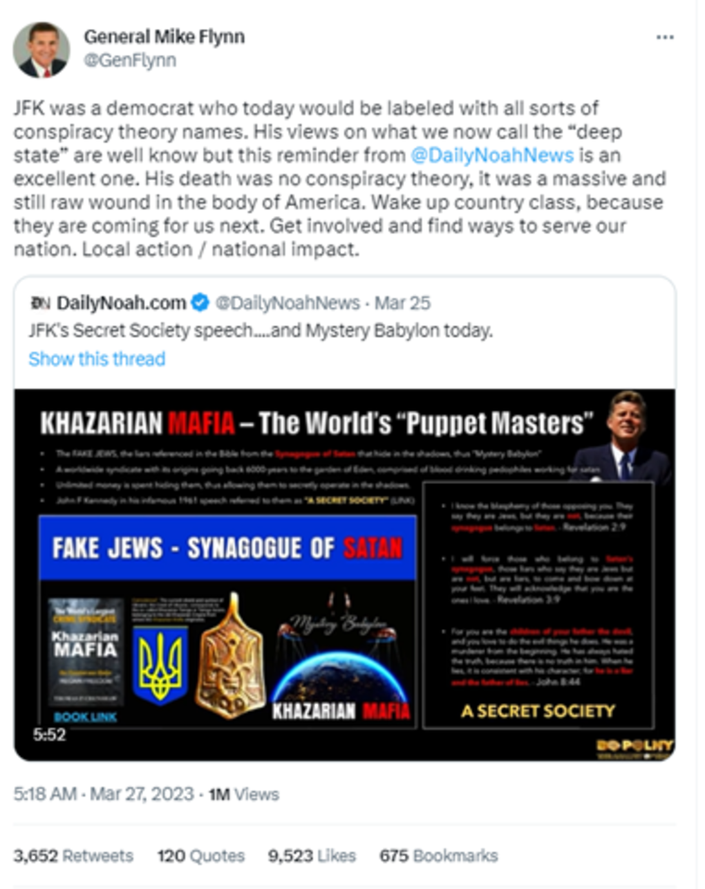 QAnon is Resurgent on Musk-Era Twitter