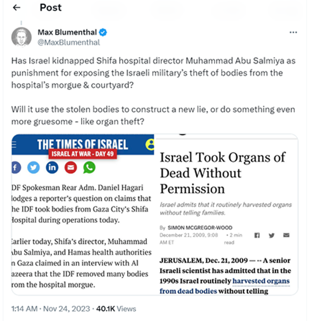 blood libel cartoon