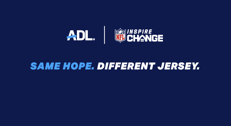 Blue background with the tagline Same Hope, Different Jersey
