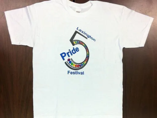 T-shirt design for the 2012 Lexington Pride Festival