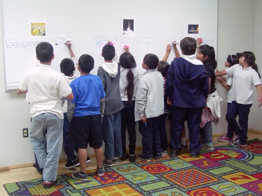 Children Observing Saturn and the Cassini-Huygens Mission