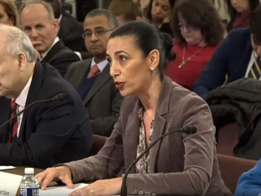Sharon Nazarian Testimony