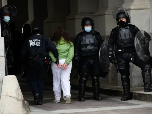 Woman arrested on Jan 6