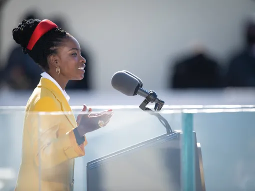 Amanda Gorman recites her 2021 inaugural poem, "The Hill We Climb"