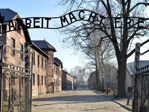 Auschwitz-Birkenau Concentration  Camp in Poland