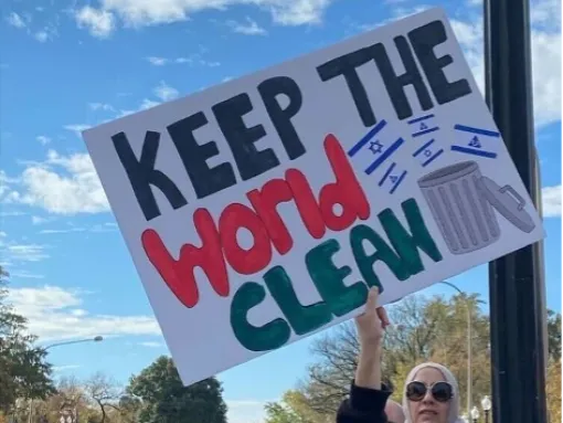 Sign at DC march 