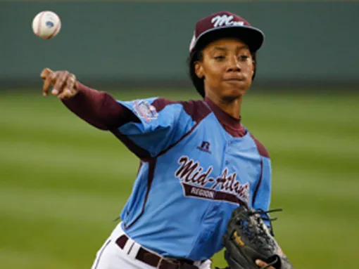 Mo'Ne Davis Little League World Series Baseball Pitch