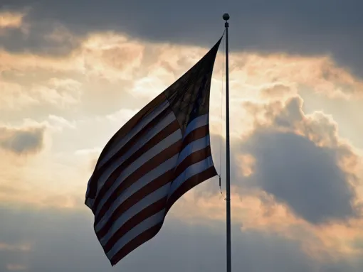 An image of a U.S. flag (Pixabay)