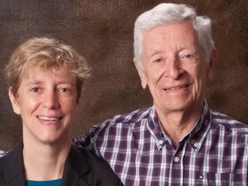 Dr. Jill Klein and her father, Holocaust Survivor Gene Klein