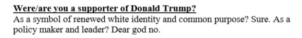 MANIFESTO TRUMP