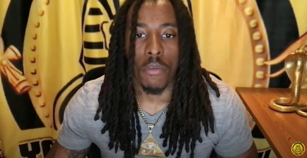 Young Pharaoh on his Youtube channel