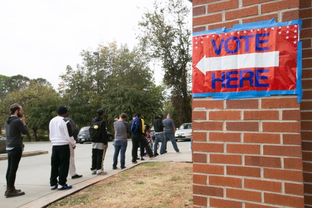 Voters Going to the Polls