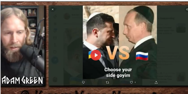 Antisemitic Conspiracy Theories Abound Around Russian Assault on Ukraine