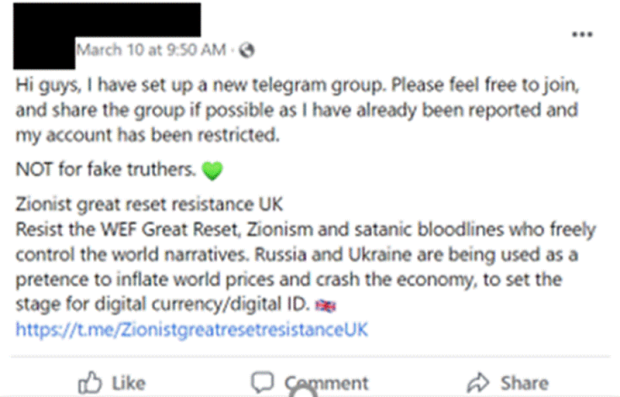 ADL Finds Facebook Posts Linking to Problematic Sites at Alarming Rates